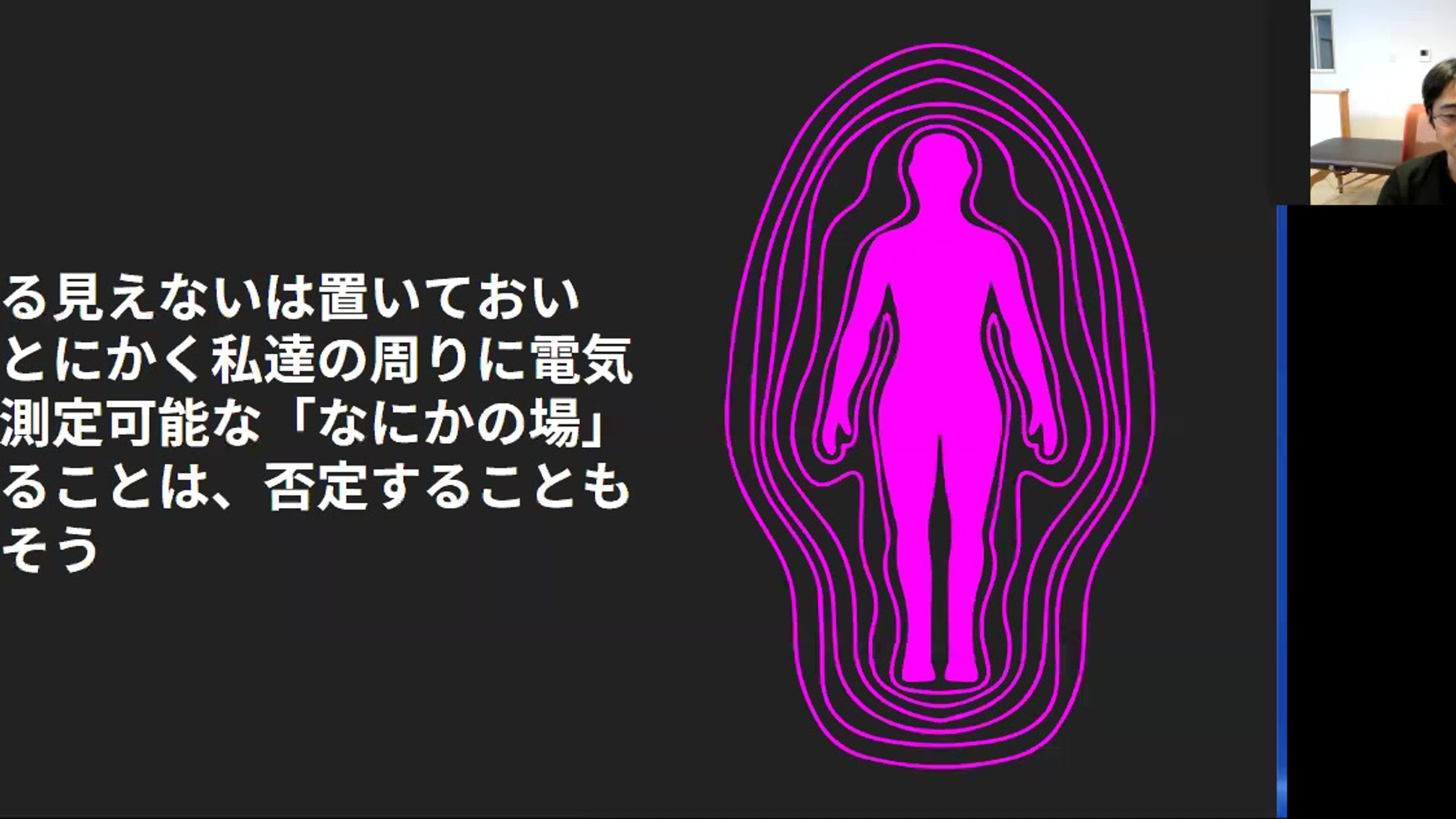 オーラと磁場の評価